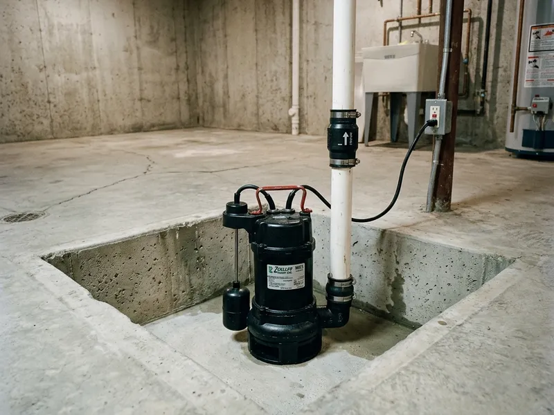 Sump Pump Installation Plumber in Unionville, NC